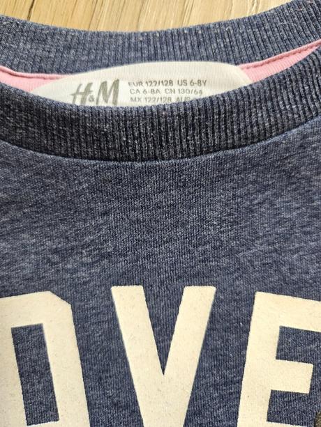 Tenká mikina, h&m,122