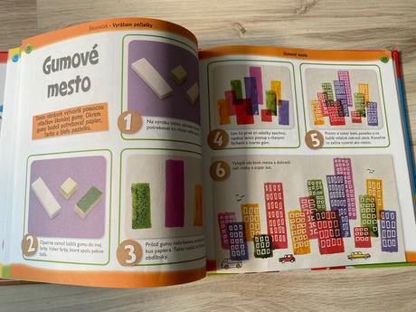 Krásna kreatívna kniha pre šikovné ručičky,