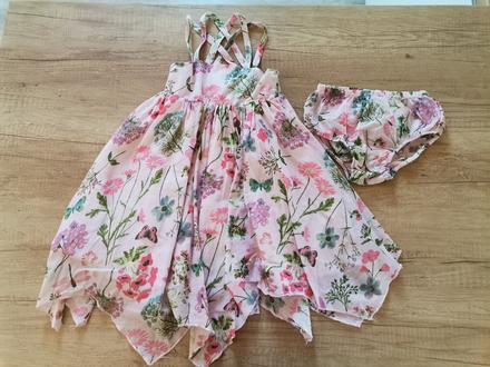 Dievčenské letné vilove šaty, 92