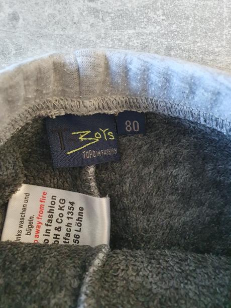 Autíčkové zateplené tepláčky, 80