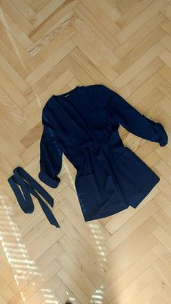 Elegatne tmavomodre sako, xs