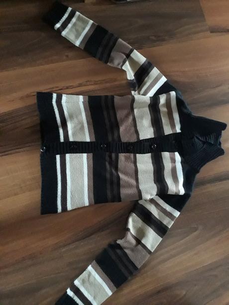 Svetrík v mokka odtieňoch xs, xs