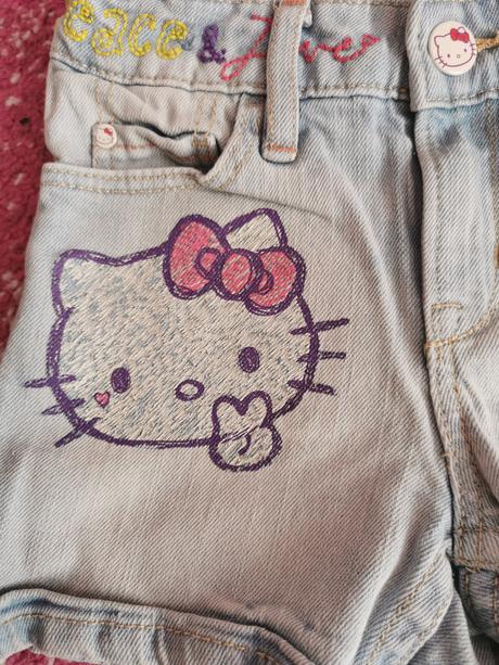 Šortky hello kitty 12-18mesiacov, h&m,86