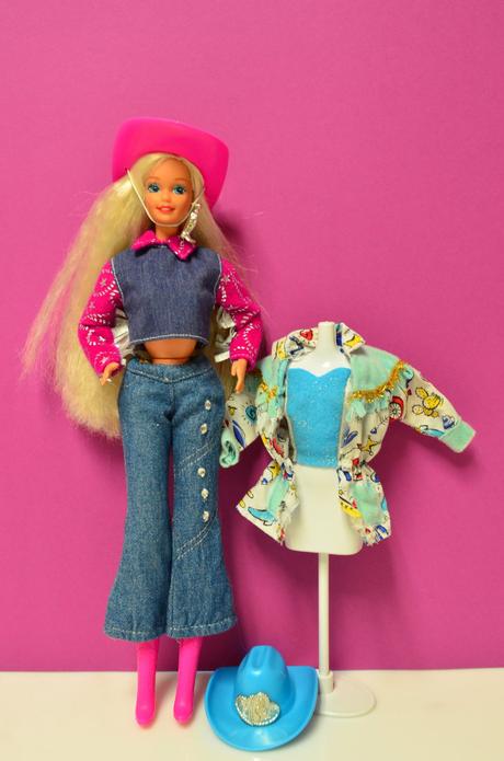 Barbie bábika western kovbojka, 