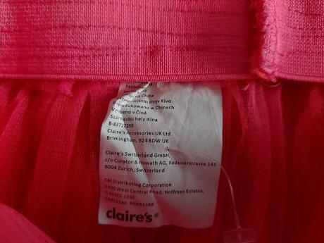 Bohatá tylová mini sukňa zn.claires univerzálna ve, 