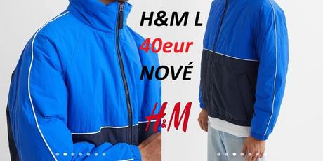 Zimná bunda hm, bombéra hm, h&m,l