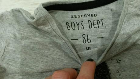 Tričko s dlhým rukávom reserved, reserved,86