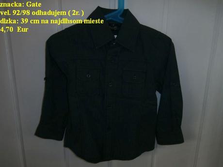 Košeľa, gate,92