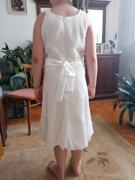 Slávnostné šatičky s bolerkom 8-10r., 146