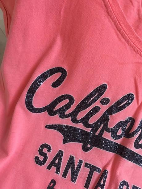 Neónkové tričko s potiskom, l