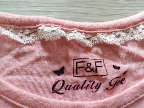 Dlhšie tričko s mačičkou., f&f,134