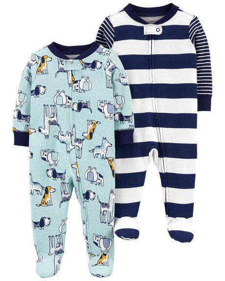 Dvojbalenie pyžamových overalov carters usa, carter's,50 / 56 / 62 / 68 / 74