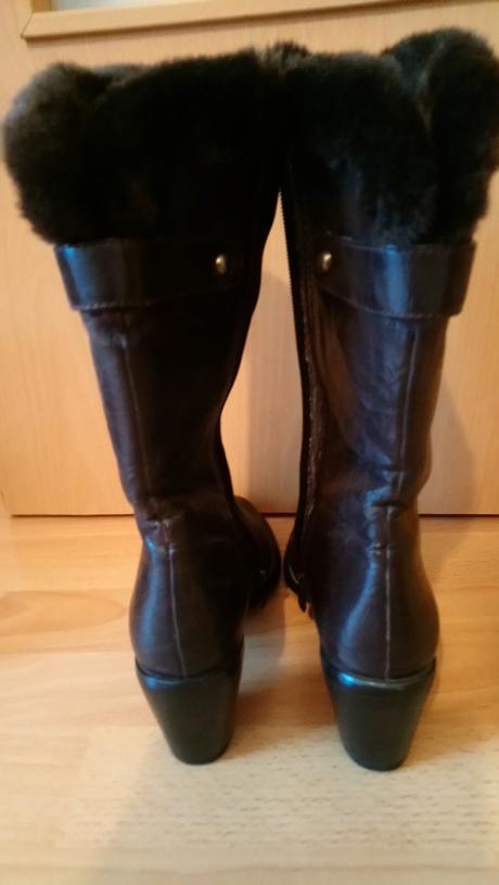 Dámske kožené čižmy 36, 36