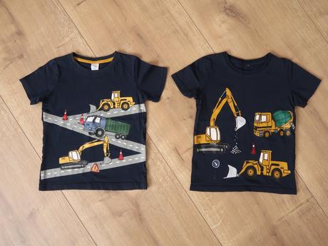 2x chlapčenské tričko lindex 110/116 s bagramii, lindex,110