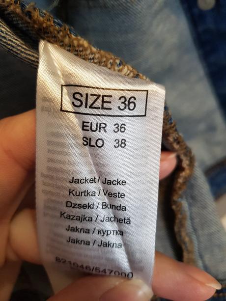 Riflova džínsová bunda, orsay,36