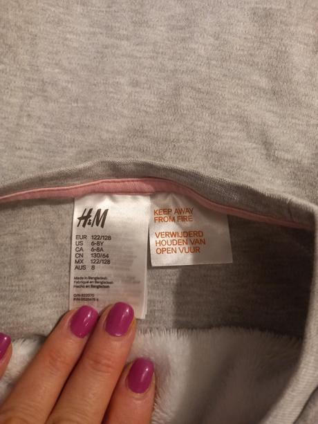 Pyžamo h&m, h&m,122