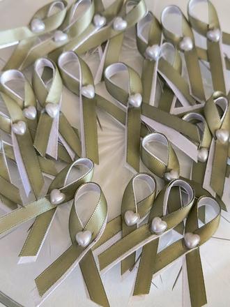 Svadobne pierka srdiečko, 