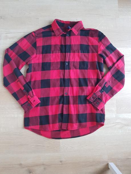 Karovana cervena vianocna kosela h&m m, h&m,m