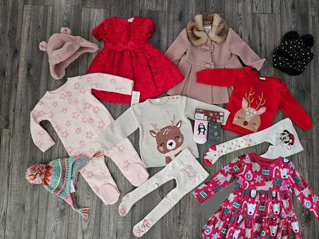 Zimný / vianočný balík oblečenia 86, 86–98