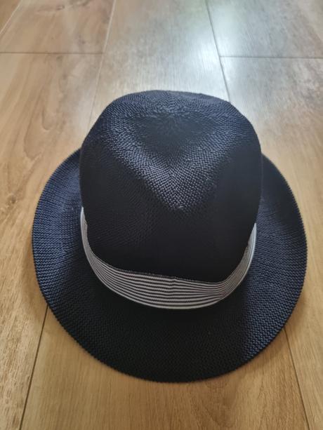 Modrý klobúk reserved 134/140, reserved,134