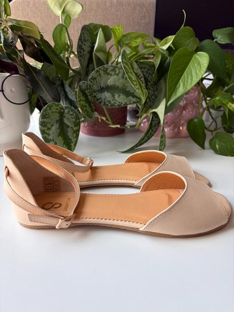Shapen barefoot sandálky lily 3.0 natural, veľ.37r, 37