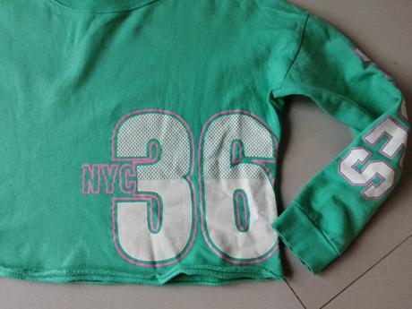 Dievčenská crop top mikina h&m, h&m,170