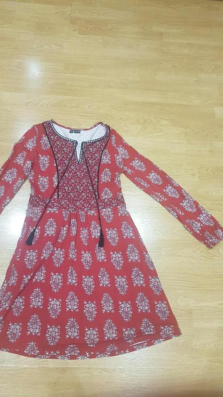 Šaty s dlhým rukávom v. 40/42, 40
