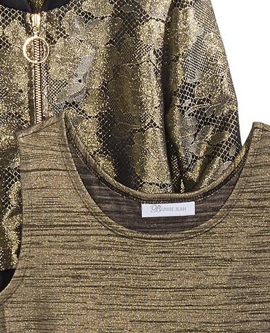 Moderné šaty s bomberou bonnie jean, bonnie jean,122 / 128 / 134 / 140