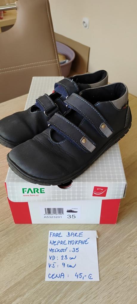 Farebare barefoot celoročky s membránou, fare,35