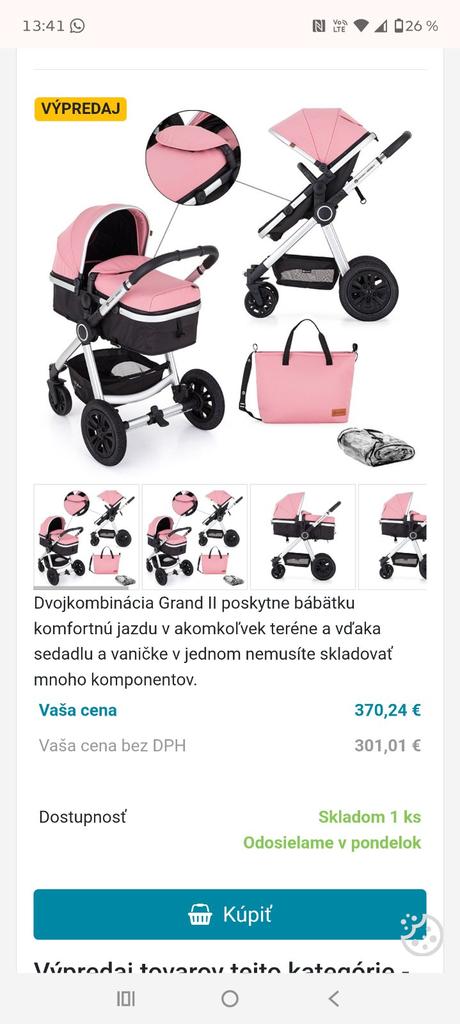 Petite&mars grand 2 kombinovany kocik, petite&mars,petite&mars grand ii