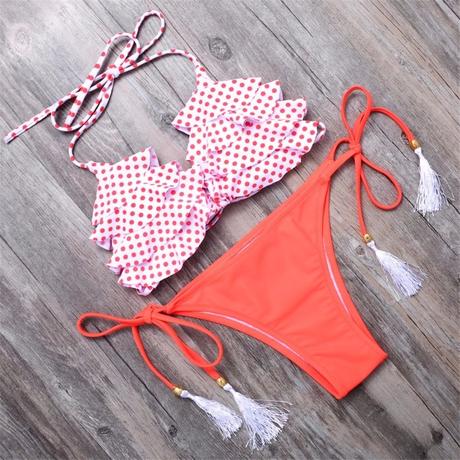 Bikiny volánové, l / m / s