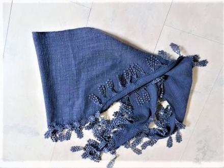 Bavlnená šatka okolo krku, l