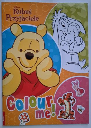 Knižka disney "macko puf" s aktivitami, 