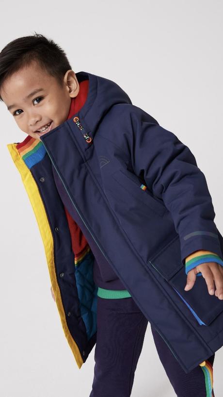 Nádherná zimná bunda zn.little bird vel.134/140, 134