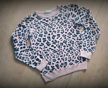 Leopardi svetrik, vel. 122/128, h&m,122