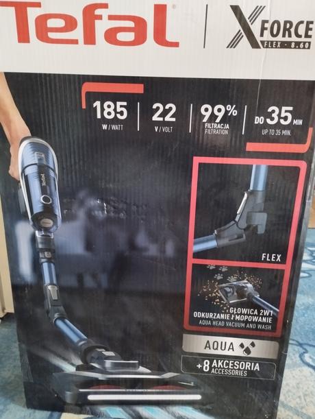 Tycovy vysavac tefal x force flex, tefal