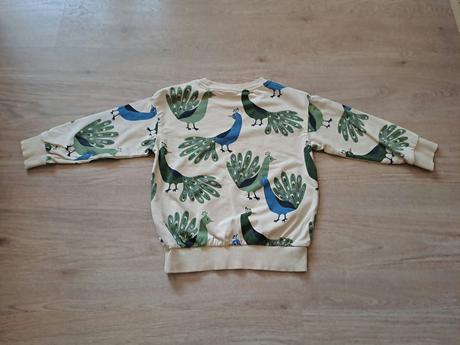 Mikina lindex o8 /104 vtaky / pavy, lindex,98