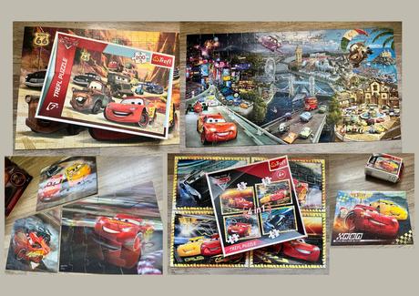 Sada puzzle disney cars mcqueen, 