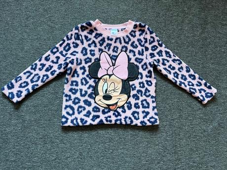 Zeteplený set mikina a gate minnie, disney,98
