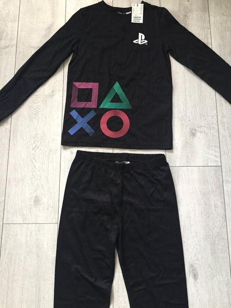Chlapčenske pyžamo playstation 10-12 rokov, h&m,146 / 152