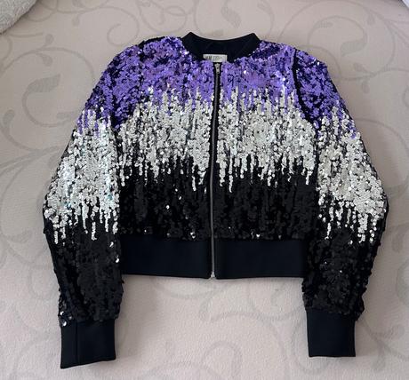 H&m bombera s flitrami 11/12y, h&m,152