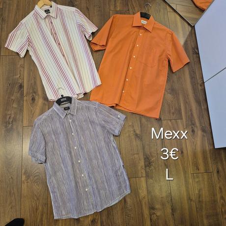 Košeľa krátky rukáv 3x, mexx,l