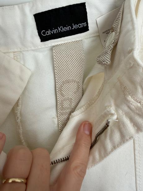 Smotanové džínsy calvin klein jeans, calvin klein,l