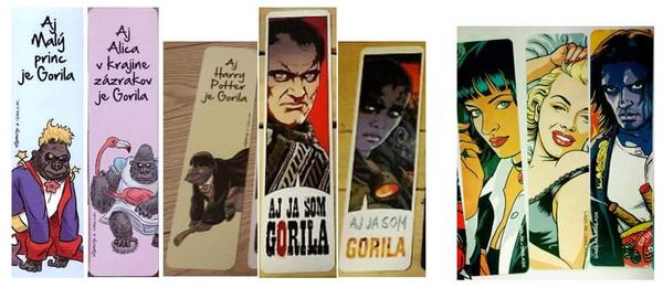 Záložky do kníh bookdepository a iné