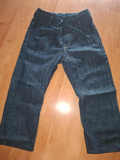 Chlapčenske nohavice, denim,110