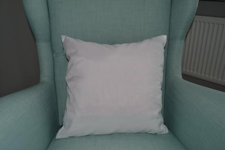 Obliečka na vankúš čierna a biely, šírka (cm): 45,dĺžka (cm): 40