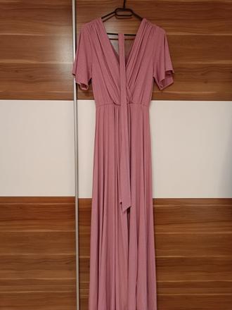 Predám krásne plesové šaty veľkosť 44/46 skôr 44, 44