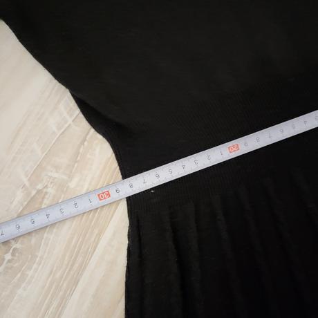 36/38 svetrikove saty s veckovym vystrihom, h&m,36