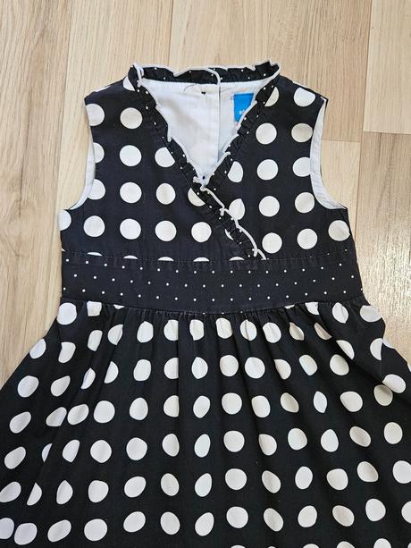 Botkované šaty, adams,110