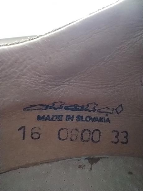 Kožené topánky, richter,33